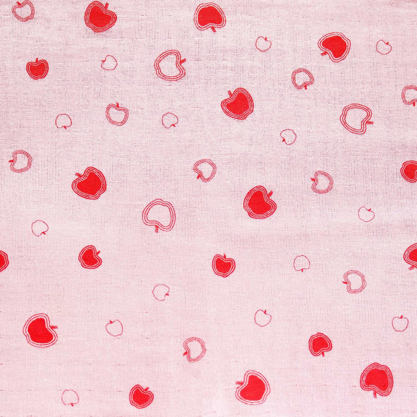 りんごの響きガーゼタオル – りんごのリズム