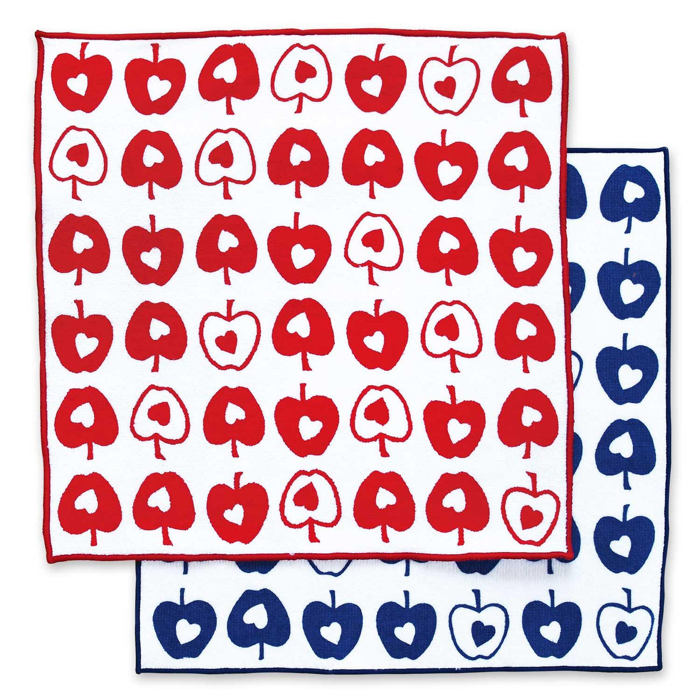ハートなりんごハンカチ – りんごのリズム