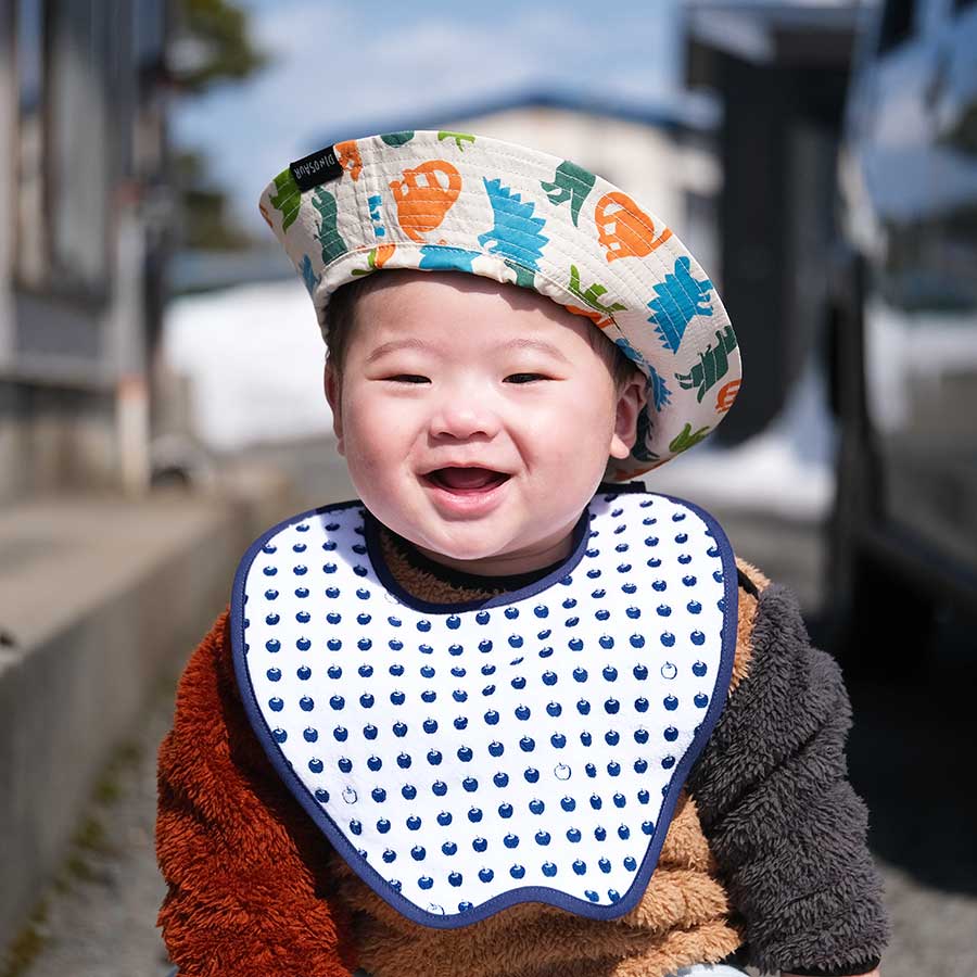 豆しぼりスタイ – りんごのリズム